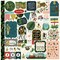Echo Park Animal Safari 12 x 12 Cardstock Element Sticker Sheet